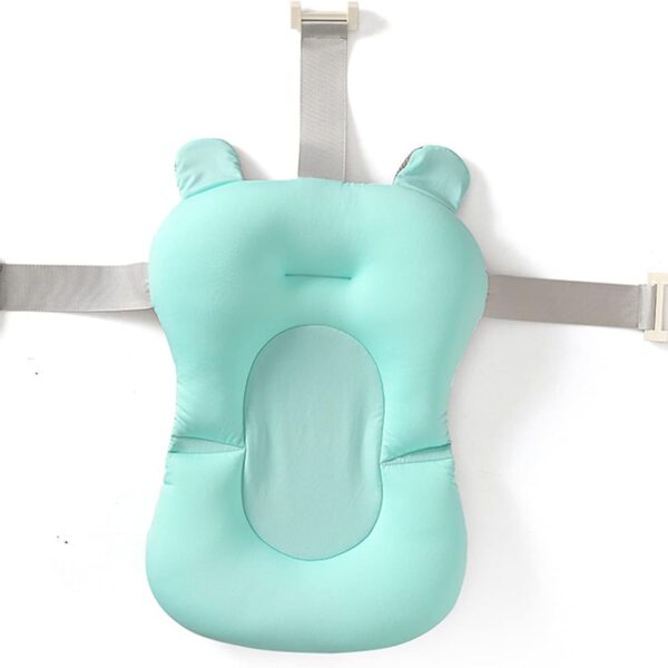 Soporte de Baño Antideslizante – Máxima Comodidad y Seguridad para Bebés, verde