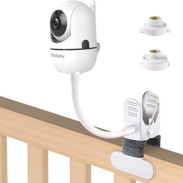 Soporte Flexible para Cámara de Bebé, Compatible con HelloBaby, ANMEATE y Cámaras con Rosca Estándar de 1/4