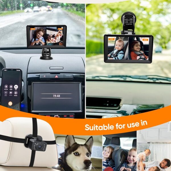 Monitor para Auto Kidsneed con Pantalla HD de 7