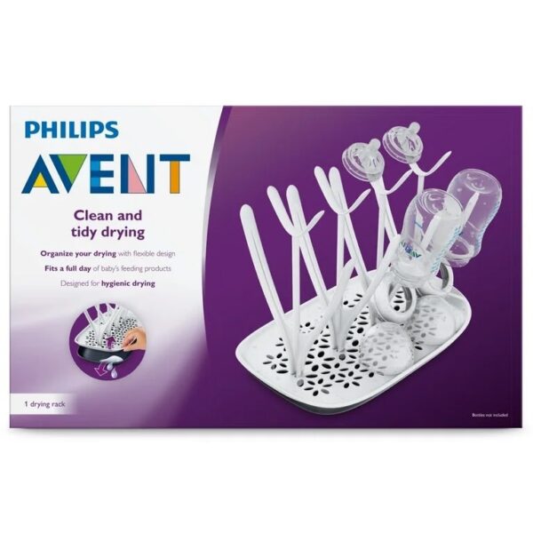 Escurridor de Biberones Philips Avent | Secador Higiénico para Biberones, Tetinas y Accesorios