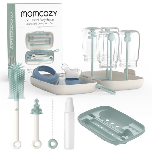 Kit de cepillo eléctrico Momcozy para biberones Momcozy 7 en 1