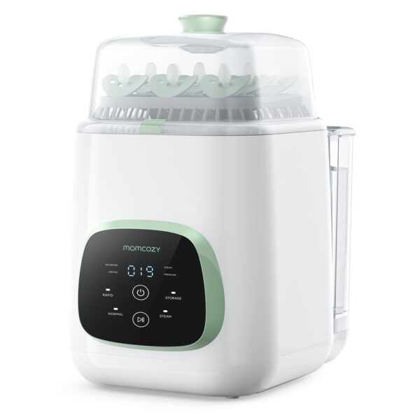 Momcozy KleanPal Pro - Lavadora, esterilizador y secadora de biberones, máquina de limpieza todo en uno para biberones, piezas de bomba y artículos esenciales para bebés, ahorro de tiempo y cuidado