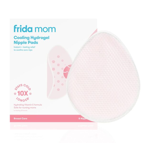 Frida Mom – Almohadillas de Hidrogel Refrescantes para Pezones (8 unidades)