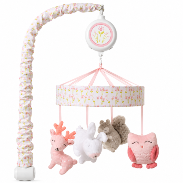 Móvil para Cuna con Música y Ruido Blanco Cloud Island™ bosque rosa
