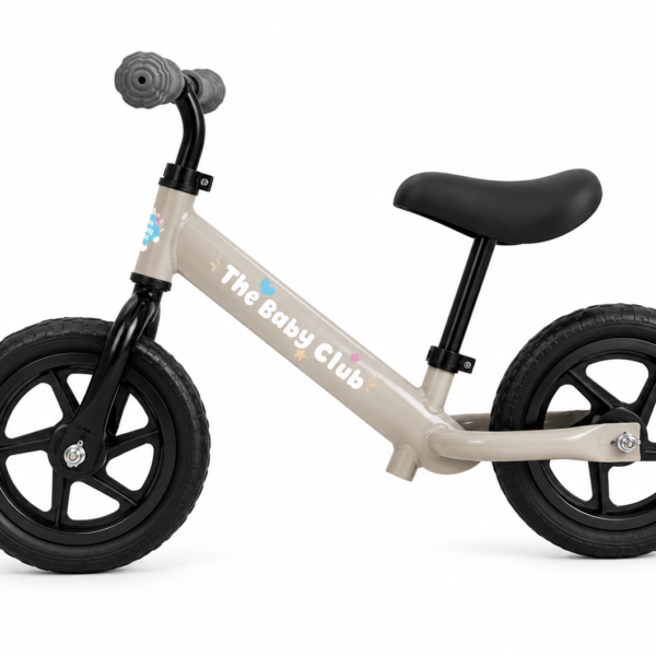 Bicicleta de Equilibrio para Niños de 2 a 5 Años | Sin Pedales | Marco de Acero al Carbono | Llantas de Espuma EVA | 9 niveles de ajuste- gris