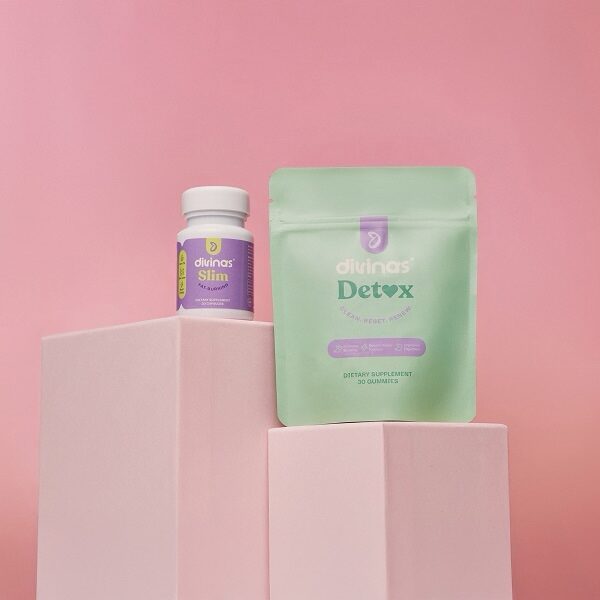 Divinas Iconic Kit | Slim + Detox | Cápsulas y Gummies para tu Rutina de Bienestar