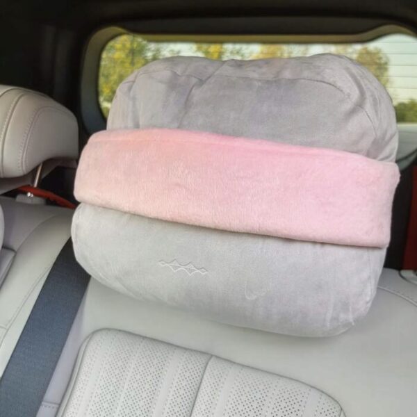 Soporte para Cabeza para Dormir en Carro – Banda Ajustable para Niños y Adultos con Almohadilla Suave de Viaje